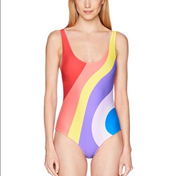 NWT Mara Hoffman Mia One Piece Printed Swimsuit